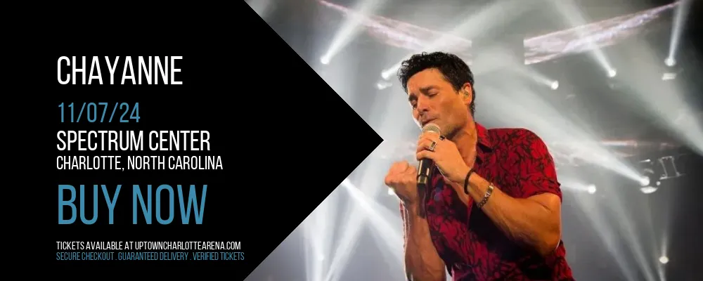 Chayanne at Spectrum Center